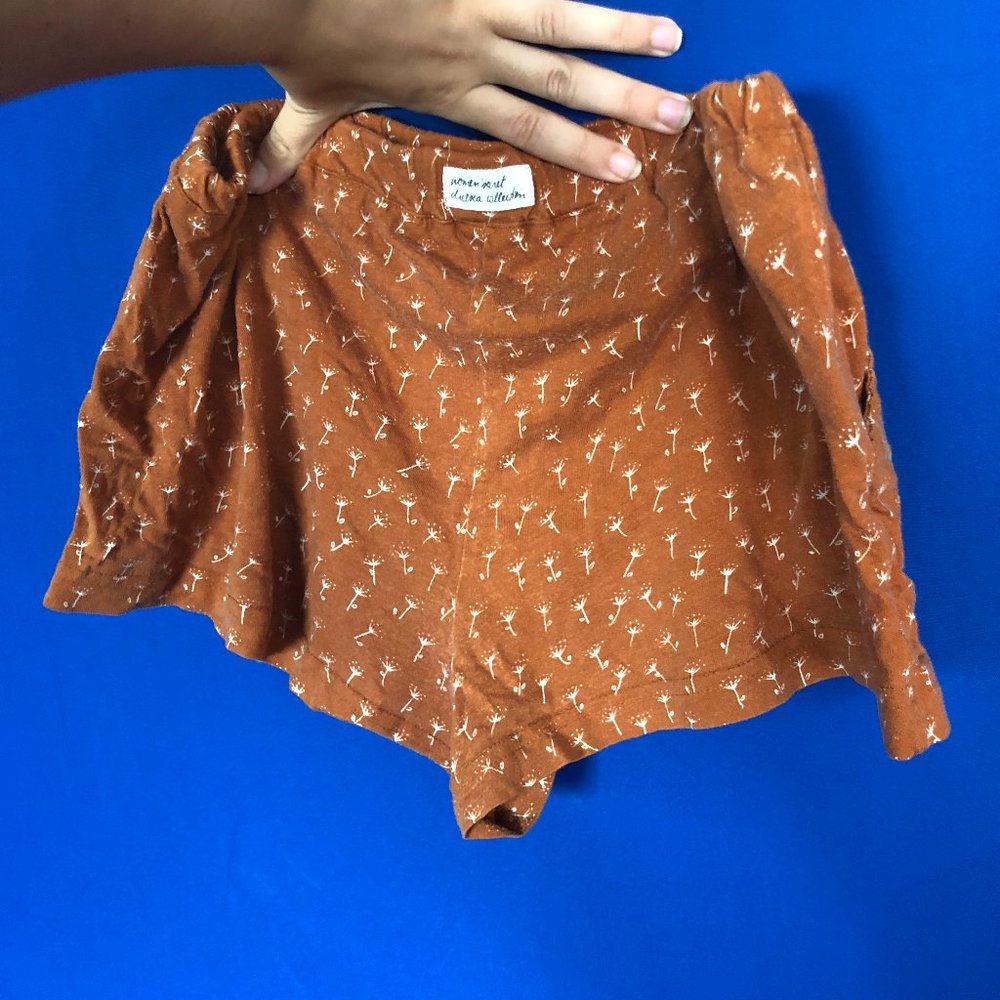 Cute Pattern Pajama Shorts
